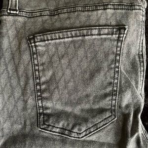 Current/Elliot Fishnet Skinny Jeans